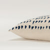 Rizzy Pillows T21604 Natural/Deep Dark Blue Edge Image