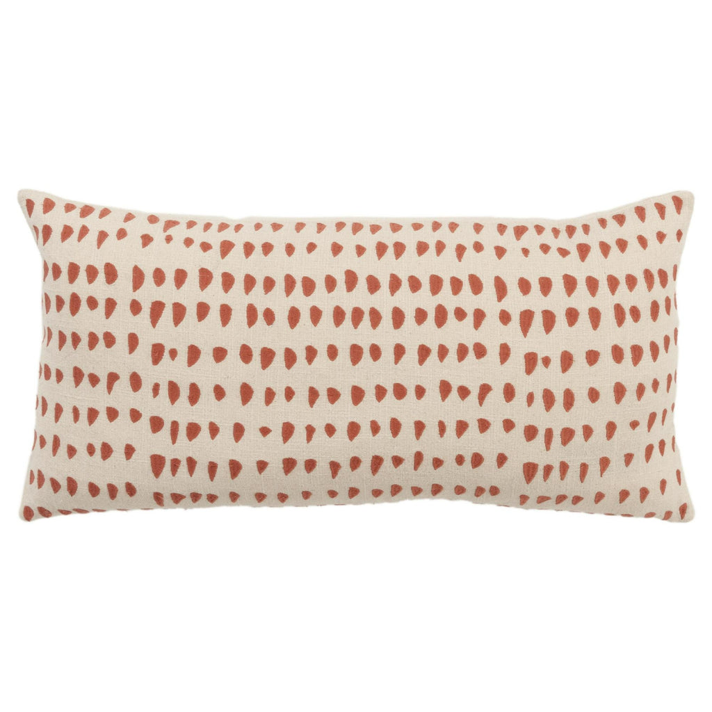 Rizzy Pillows T21605 Natural/ Coral main image