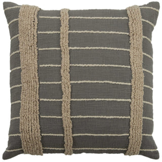 Rizzy Pillows T22226 Grey/Natural main image
