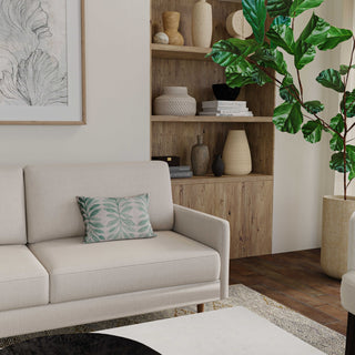 Rizzy Pillows T22302 Green/Natural Edge Image