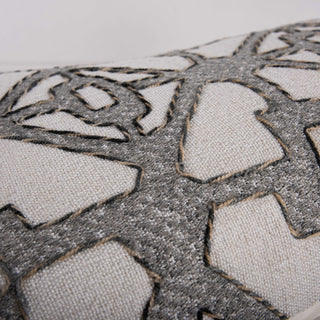Rizzy Pillows T22304 Natural/Grey Corner Image