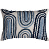 Rizzy Pillows T22307 Natural/Blue Main Image