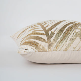 Rizzy Pillows T22357 Gold/Natural Edge Image