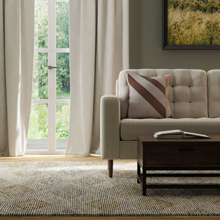 Rizzy Pillows T22361 Natural/Brown/Blush Edge Image