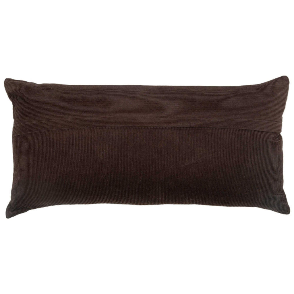 Rizzy Pillows T22405 Chocolate main image