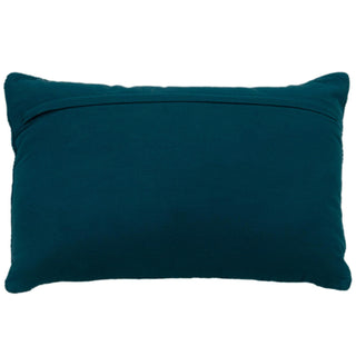 Rizzy Pillows T22418 Teal Room Image Feature