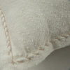 Rizzy Pillows T22429 Ivory Corner Image