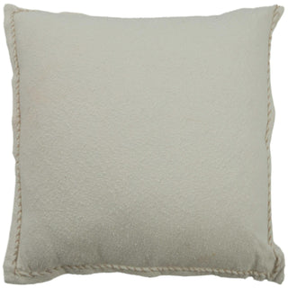 Rizzy Pillows T22429 Ivory main image