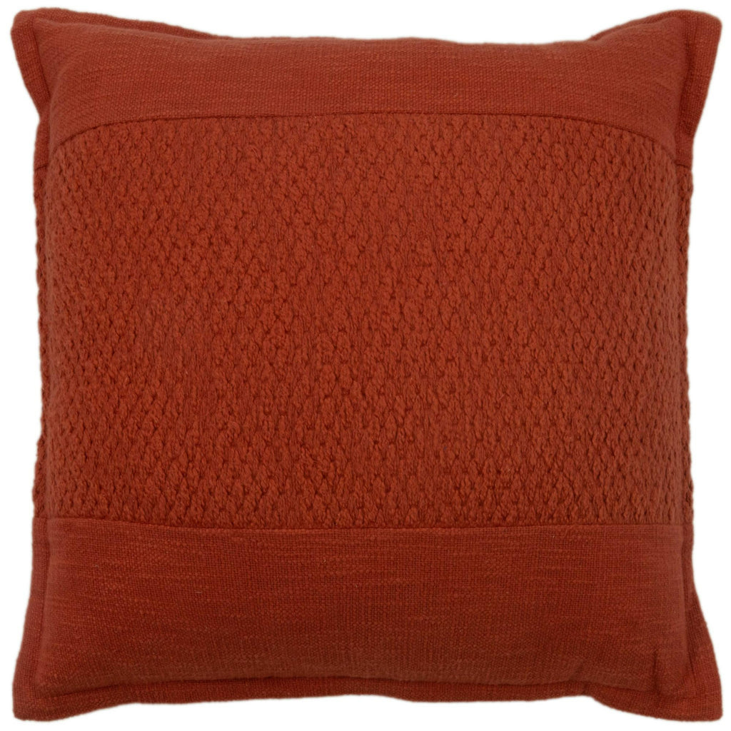 Rizzy Pillows T22438 Terra Cotta main image