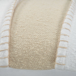 Rizzy Pillows T22446 White/Natural Angle Image