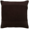 Rizzy Pillows T22450 Chocolate main image