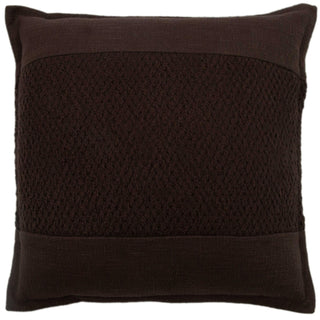 Rizzy Pillows T22450 Chocolate main image