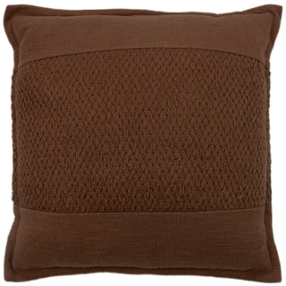 Rizzy Pillows T22457 Cocoa main image
