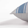 Rizzy Pillows T22480 Ivory/Blue Detail Image