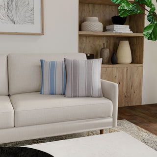 Rizzy Pillows T22480 Ivory/Blue Edge Image