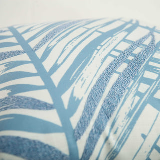 Rizzy Pillows T22484 Ivory/Blue Corner Image