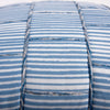 Rizzy Pillows T22487 Ivory/Blue Angle Image