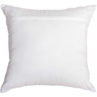 Rizzy Pillows T22487 Ivory/Blue Room Image Feature