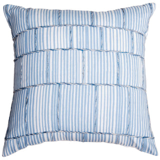 Rizzy Pillows T22487 Ivory/Blue Main Image