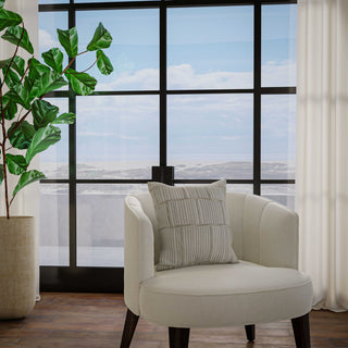 Rizzy Pillows T22488 Grey/Ivory Edge Image