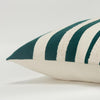 Rizzy Pillows T22517 Natural / Teal Edge Image