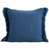 Rizzy Pillows T22649 Deep Dark Blue Room Image Feature