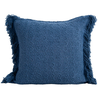 Rizzy Pillows T22649 Deep Dark Blue Room Image Feature
