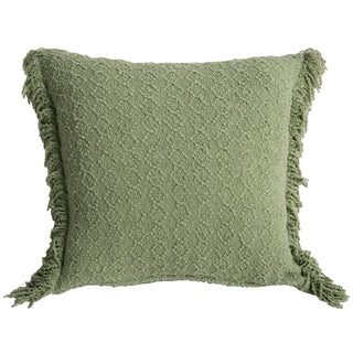 Rizzy Pillows T22651 Dusty Green Room Image Feature