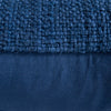 Rizzy Pillows T22661 Deep Dark Blue Angle Image