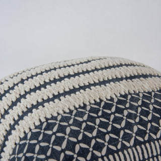 Rizzy Pillows T22994 Blue/ Natural Corner Image