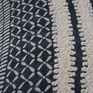 Rizzy Pillows T22994 Blue/ Natural Angle Image