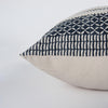 Rizzy Pillows T22994 Blue/ Natural Edge Image