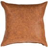 Rizzy Pillows T23410 Saddle Brown Room Image Feature