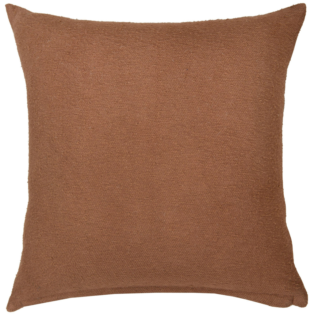 Rizzy Pillows T23410 Saddle Brown main image