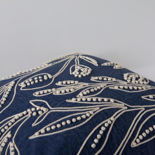 Rizzy Pillows T23545 Blue/ Natural Corner Image