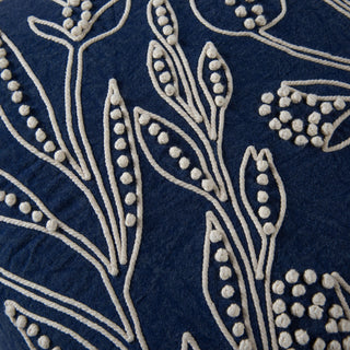 Rizzy Pillows T23545 Blue/ Natural Angle Image