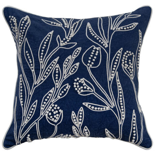Rizzy Pillows T23545 Blue/ Natural main image