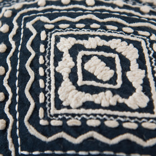 Rizzy Pillows T23553 Blue/ Natural Angle Image