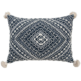 Rizzy Pillows T23553 Blue/ Natural Main Image