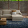 Rizzy Pillows T23726 Ivory/Brown Room Image Feature