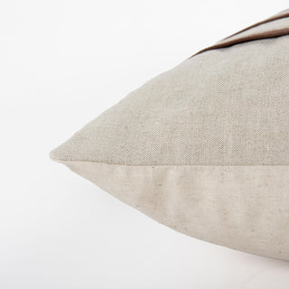 Rizzy Pillows T23730 Natural/Brown Edge Image