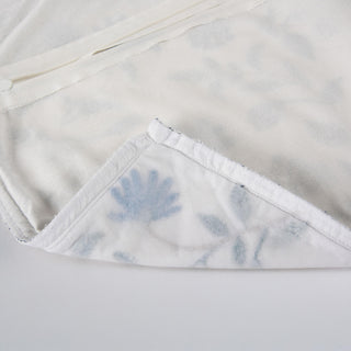 Rizzy Pillows T23769 Ivory/ Blue Detail Image