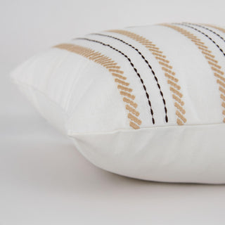 Rizzy Pillows T23787 Ivory/Natural Edge Image