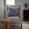 Rizzy Pillows T24490 Blue Room Image Feature