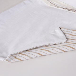 Rizzy Pillows T24496 White/Natural Detail Image