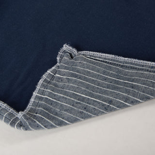 Rizzy Pillows T24504 Blue/White Detail Image