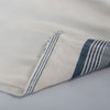 Rizzy Pillows T24746 White/Blue Detail Image