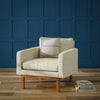 Rizzy Donny Osmond Home T25057 Natural / Light Blue Room Image Feature
