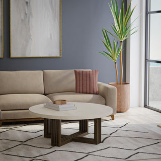 Rizzy Donny Osmond Home T25067 Natural / Rust Room Image Feature