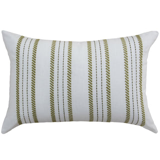 Rizzy Pillows T25087 White/Green main image